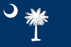 HBS 108 SOUTH CAROLINA FLAG 