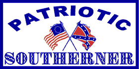 HBS 190 	"Patriotic Southerner" w/ crossed Betsy Ross Flag & Battleflag 