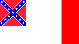 HBS 145 3RD NATIONAL CONFEDERATE FLAG 