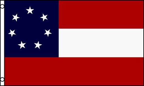 First National Confederate ( 7 Star) Poly Flag 