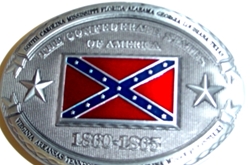 BB142  Confederate States Buckle 