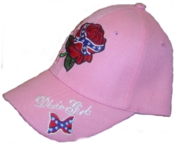 Dixie Girl Pink Cap 
