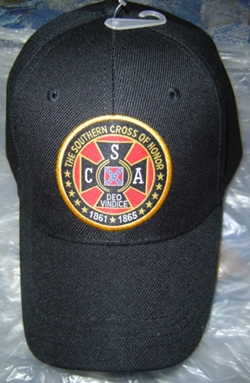 Confederate Cross of Honor Black Caps 