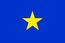 Burnets 1st Republic 1836-39 Poly 3x5 Flag 
