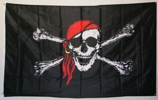 F248 Pirate-Red hat 