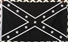 Black Rebel Flag 3'x5' Poly 