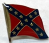 Hat Pin Battle Flag on Staff/dz 