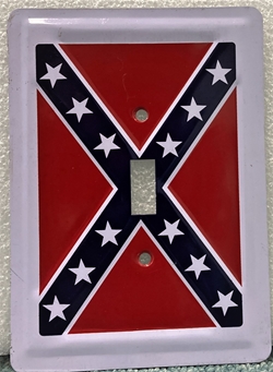 Battle Flag Metal Light Switch Plate Cover 