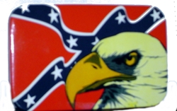 Eagle On  Battle Flag Magnet 