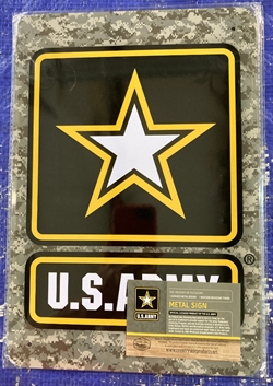 METAL SIGN #134 Army Star 