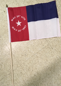 12" x 18" NC Republic  Stick flags DZ 