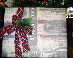 Confederate Gift Wrapping Paper DZ 