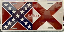 Tag 31 Battle Flag/Alabama Flag Combo 