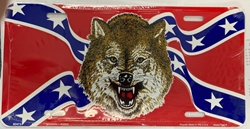 Tag 57  Made In USA  Wolf on Battle Flag 