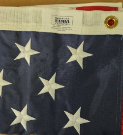 3x5 Sewn US Flag Nylon Made in USA 