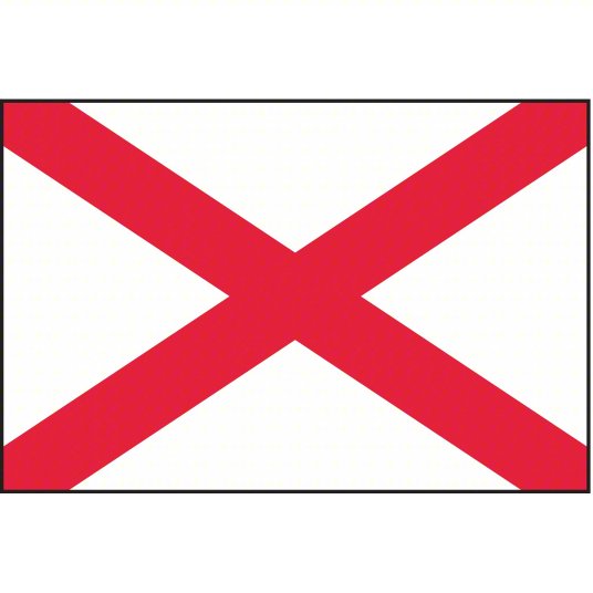 ALABAMA  State Flag 