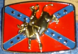 BB134 Bull Rider on BF Buckle 