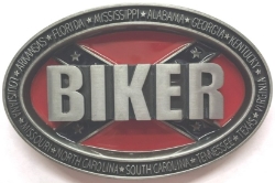 BB152  Biker on BF Buckle 