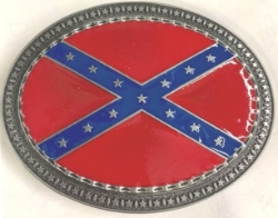 BB154  Oval Battle Flag Buckle 