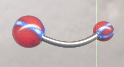BJ#47   $4.80/dz Battle Flag  Bananna 12mm 