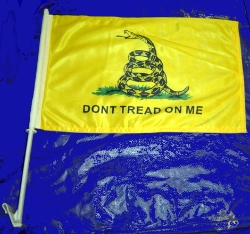 CAR WINDOW FLAG GADSEN 