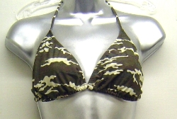 Camo String Bra Tops 