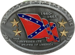Confederate States with waving BF 