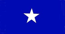 HBS 109 BONNIE BLUE FLAG STICKERS by the dozen 