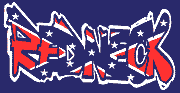 HBS 155 	"REDNECK" FLAG INSIDE LETTERS 