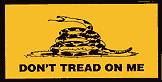 HBS 162 	"DON’T TREAD ON ME" w/SNAKE—LIKE THE FLAG  