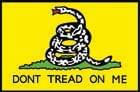 HP 4997 Gadsden Flag "Dont Tread On Me" Dozen 