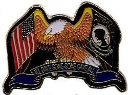 HP6042   All Gave Some, Some Gave All Hat Pin Dozen 