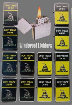 Lighter 117 Gadsden Lighter Assortment on Display Card sold by the Dozen 