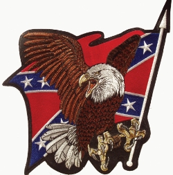 P300 5" x 7" Screaming Eagle Sew On Patch  Each 
