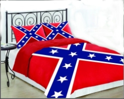 Printed Battle Flag Comforter Set 