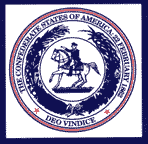 **S159  3 X 3 GREAT SEAL OF THE CONFEDERACY 