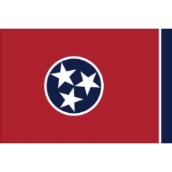 TENNESSEE STATE  Flag 