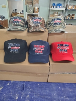 Trump 2024 Cap Assortment.  Ill Be Back (dz) 