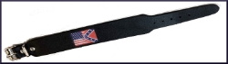 US/Rebel Flag Leather Wrist Bands 