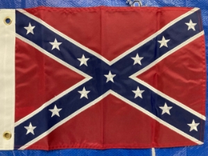 BF Boat Flag 12"x18" Battle Flag Embroidered  Heavy Duty Poly