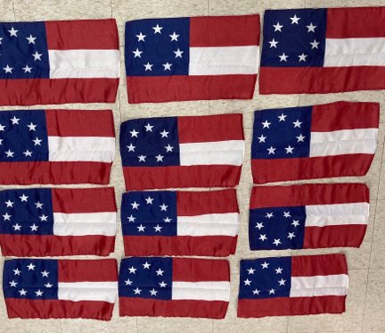 12"x18" 1st National 7 Star no stick by the Dozen 