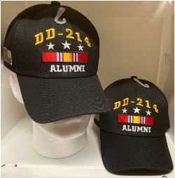 DD-214 Alumni Black Caps sold seperately 