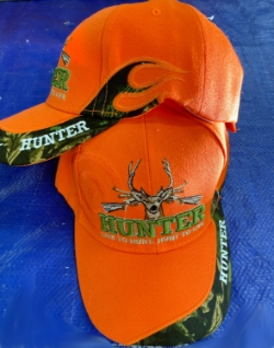 CP446 Orange Hunting Cap (sold Individually) 