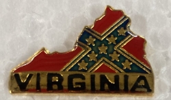 Virginia Shape Hat Pin by the dozen 