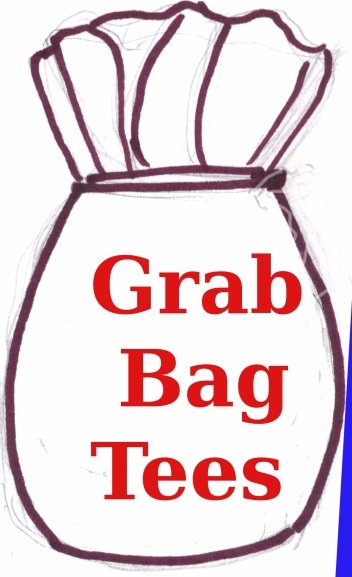 Grab Bag Tees  Ungraded IR Assorted prints, color, and size Dozen Only No pick 
