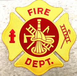 Fire Dept. Embroidered Patch 