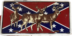 Tag 9 DEER ON BATTLE FLAG 