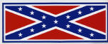 B133 CONFEDERATE FLAG 3x8 