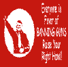 S140  EVERYONE IN FAVOR OF BANNING GUNS, RAISE YOUR HAND (Hitler w/ SALUTE)  