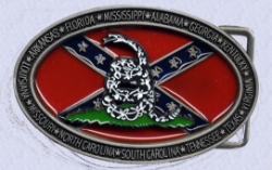BB147    Rattle Snake on BF Buckle 